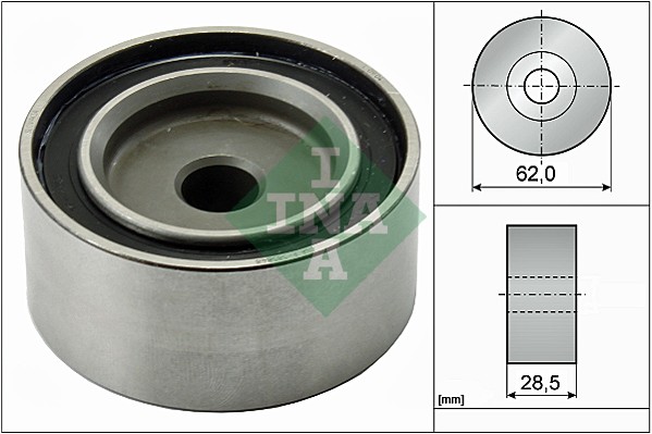 Deflection/Guide Pulley, timing belt (WG1252925)