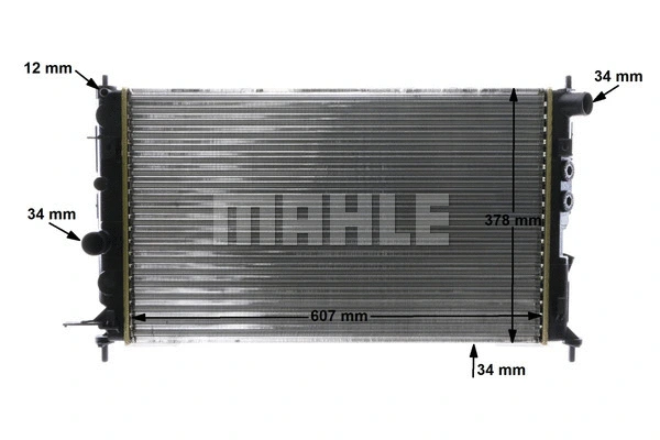 Radiator, engine cooling