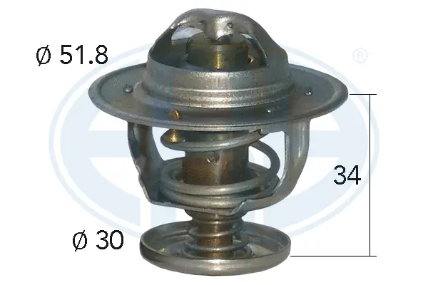 Thermostat, coolant (WG1492935)