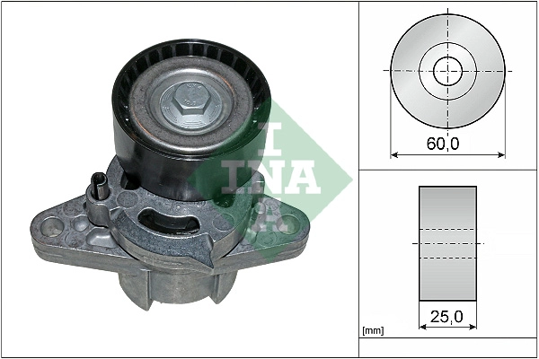 Belt Tensioner, V-ribbed belt (WG1253457)