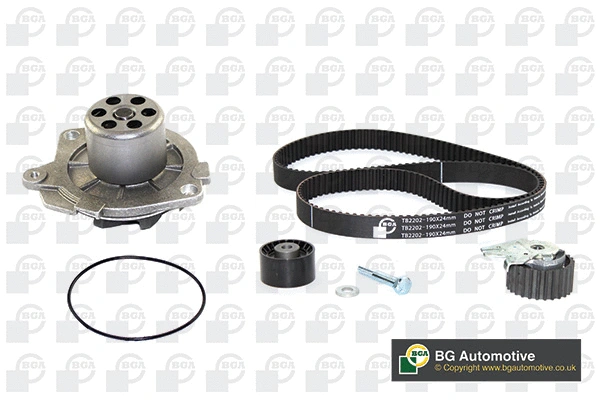 Water Pump & Timing Belt Kit (WG1487980)