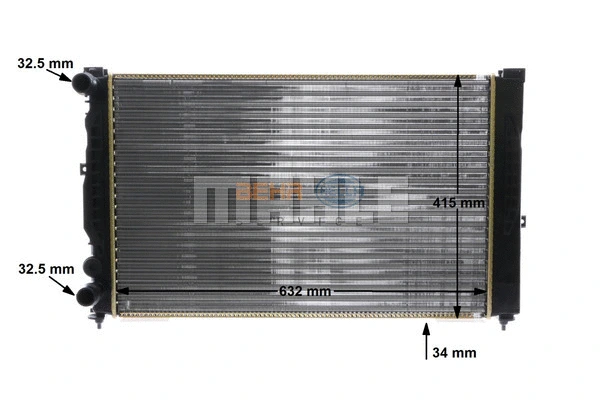 Radiator, engine cooling