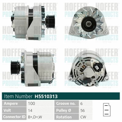 Alternator (WG2196836)