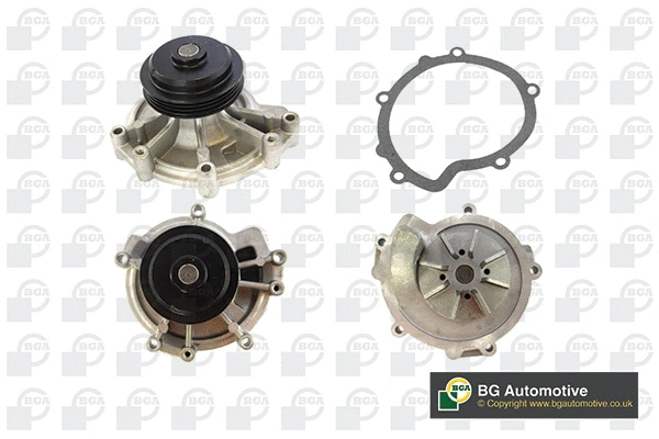 Water Pump, engine cooling (WG1489071)
