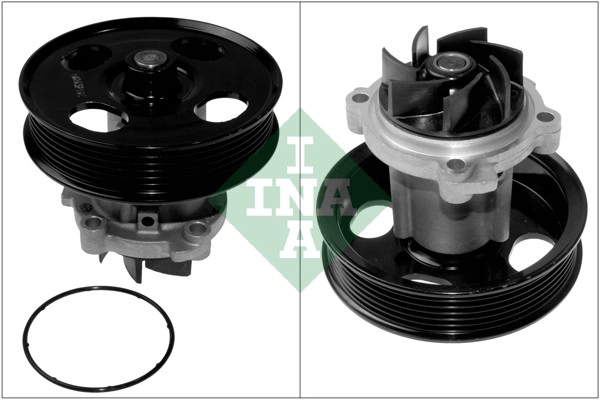 Water Pump, engine cooling (WG1780895)