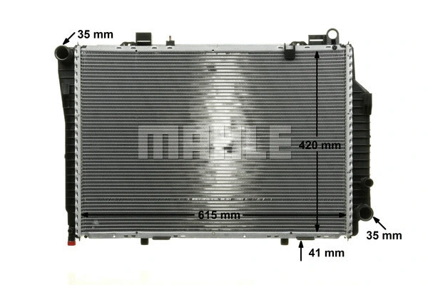 Radiator, engine cooling