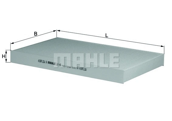 Filter, cabin air (WG1215435)