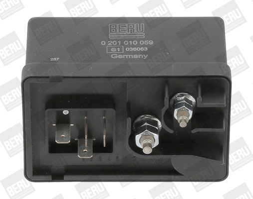 Relay, glow plug system