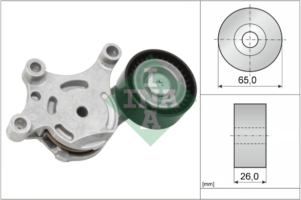 Belt Tensioner, V-ribbed belt (WG1253321)