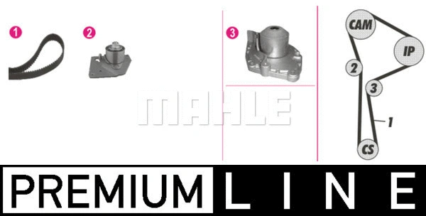 Water Pump & Timing Belt Kit