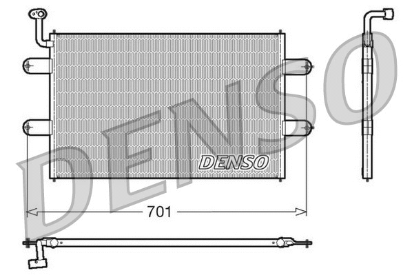 Condenser, air conditioning (WG1917393)