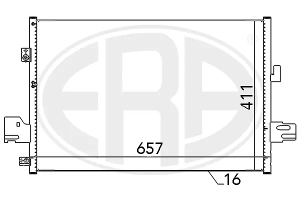 Condenser, air conditioning (WG2016724)