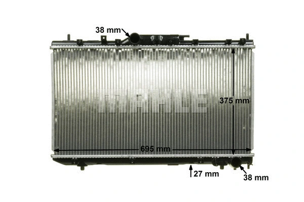 Radiator, engine cooling