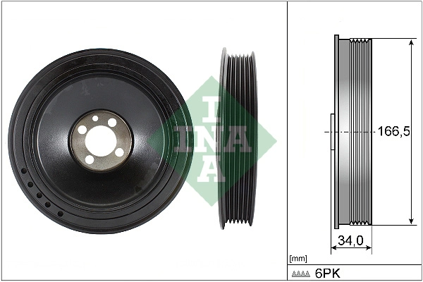 Belt Pulley, crankshaft (WG2112213)