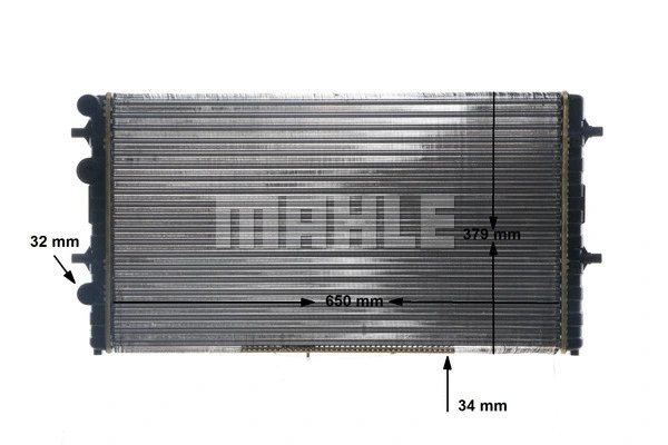 Radiator, engine cooling