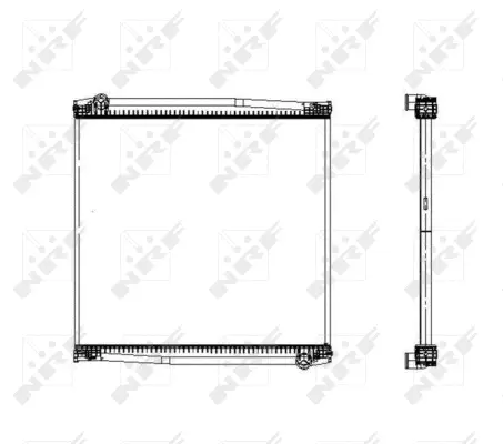 Radiator, engine cooling