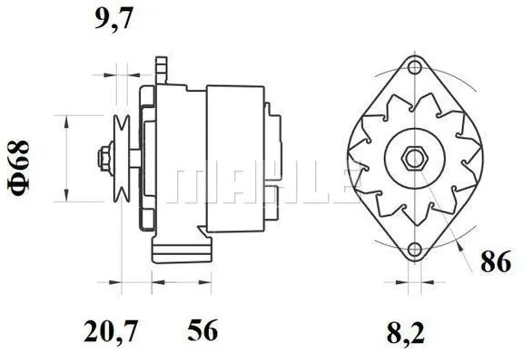 Alternator (WG2043492)