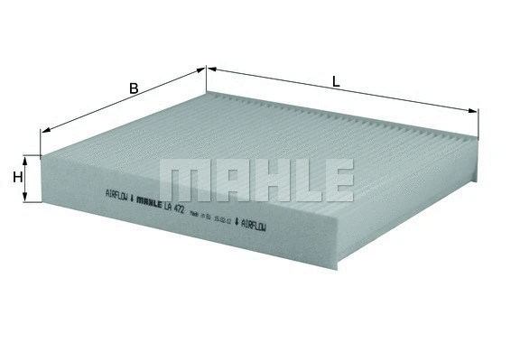 Filter, cabin air (WG1215446)