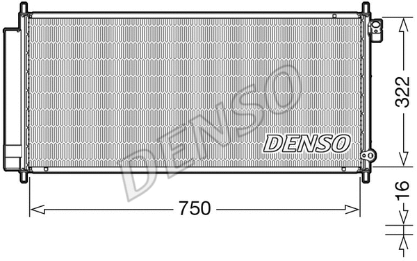 Condenser, air conditioning (WG1917458)