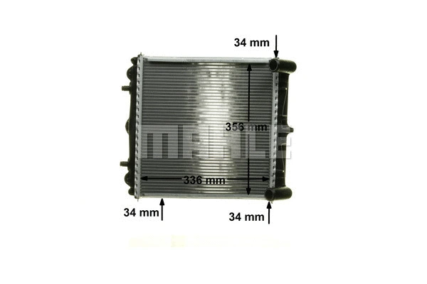 Radiator, engine cooling