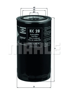 Fuel Filter (WG1214806)