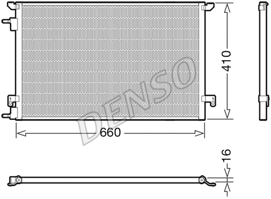 Condenser, air conditioning (WG2169940)