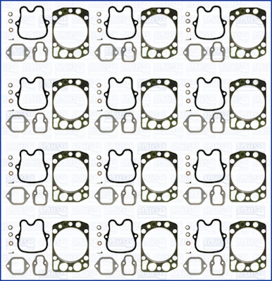 Gasket Kit, cylinder head (WG1167325)