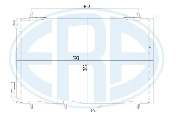 Condenser, air conditioning (WG2016776)