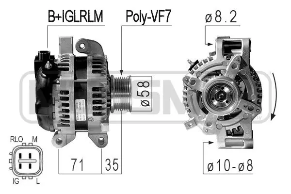 Alternator (WG2012298)