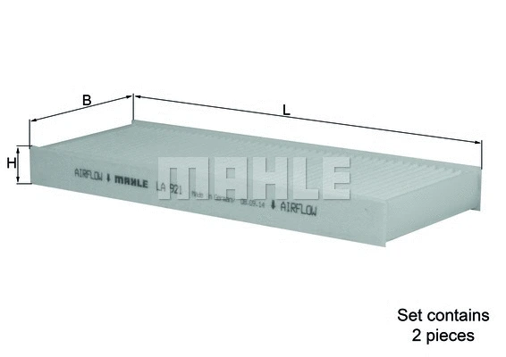 Filter, cabin air (WG1215547)