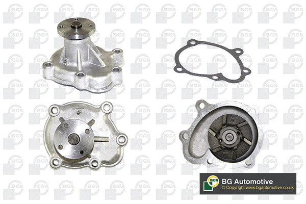 Water Pump, engine cooling (WG1489028)