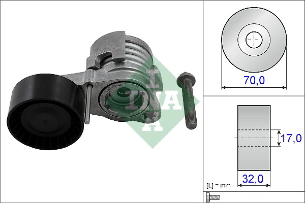 Belt Tensioner, V-ribbed belt (WG1253547)