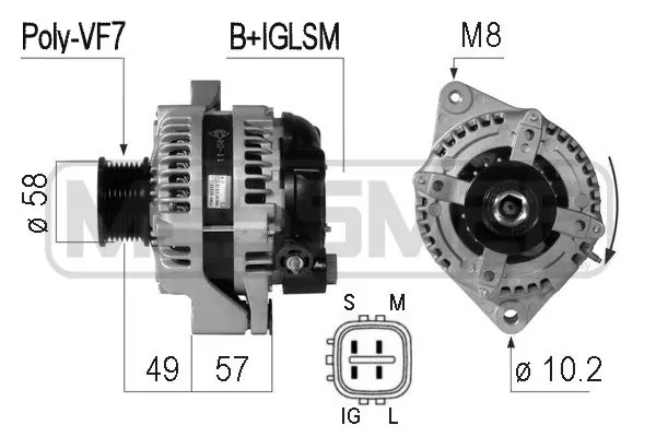 Alternator (WG2012254)