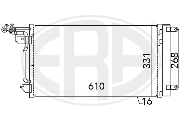 Condenser, air conditioning (WG2016636)