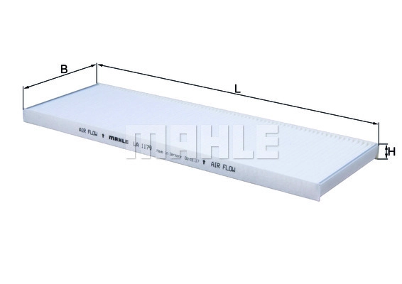 Filter, cabin air (WG2325995)