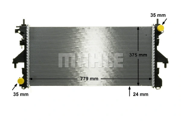 Radiator, engine cooling