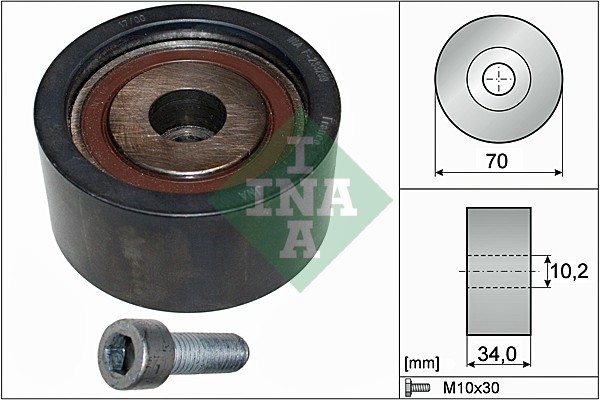 Deflection/Guide Pulley, timing belt (WG1097483)