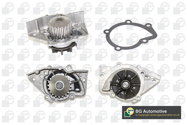 Water Pump, engine cooling (WG1489048)