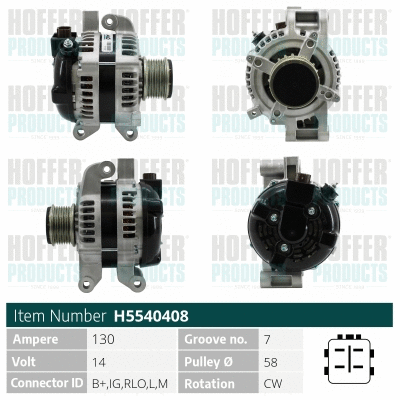 Alternator (WG2197021)