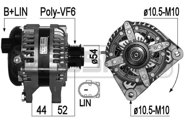 Alternator (WG2011276)