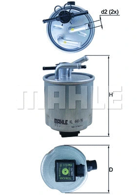 Fuel Filter (WG1916590)