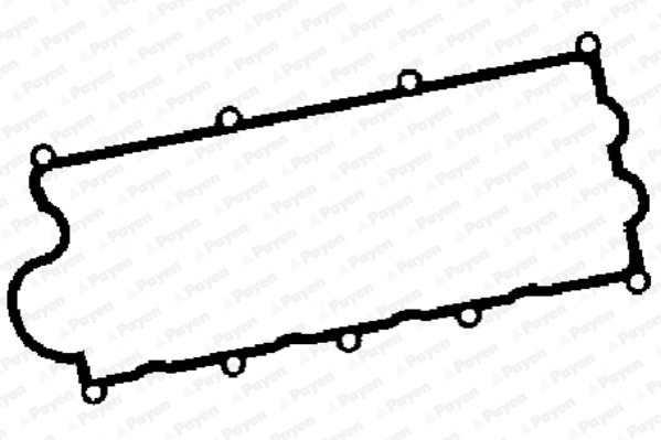 Gasket, cylinder head cover (WG1091074)