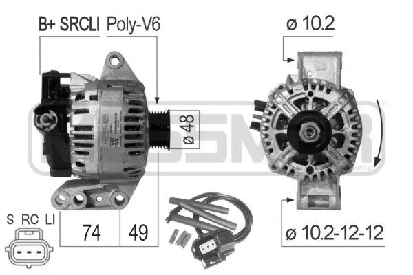 Alternator (WG2011905)