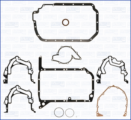 Gasket Kit, crankcase (WG1169097)