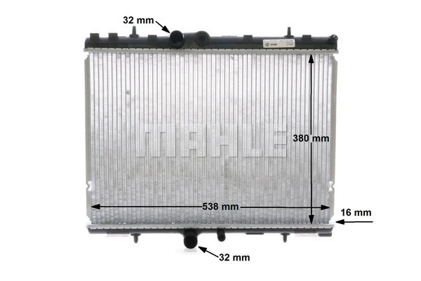 Radiator, engine cooling