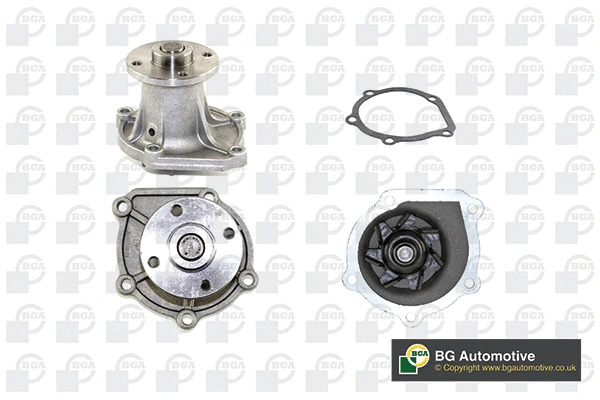 Water Pump, engine cooling (WG1488549)