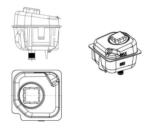 Expansion Tank, coolant (WG2161614)