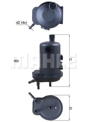 Fuel Filter (WG1215086)