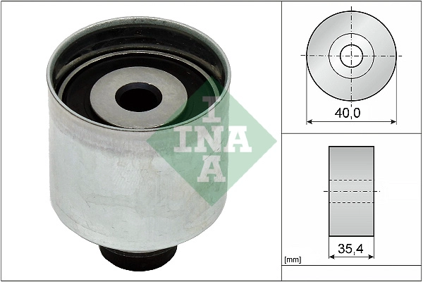 Deflection/Guide Pulley, timing belt (WG1252898)