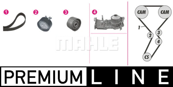 Water Pump & Timing Belt Kit